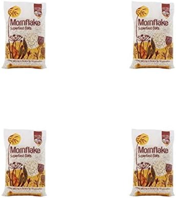 (4 PACK) - Mornflake Oats - Super Fast Breakfast| 500 g |4 PACK - SUPER SAVER - SAVE MONEY