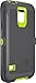 OTTERBOX DEFENDER SERIES for Samsung Galaxy S5 - Retail Packaging - Citron Kick (Citron Green/Slate Grey)