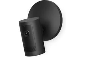 Ring Outdoor Cam Plus, Power over Ethernet (Newest Model) — Wide-Angle 2K Video with Ring Vision, Low-Light Sight for full-color night vision, Mount-anywhere versatility, Black