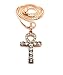 Micro Pave Egyptian Ankh Cross Pendant 22