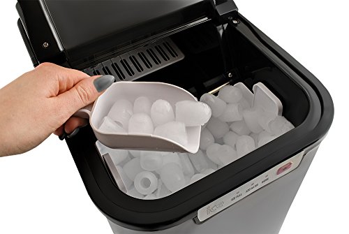 MALATEC Eiswürfelbereiter Eiswürfelmaschine Ice Maker Eiswürfel Zubereiter 2,2 L 5537 – Bild 5