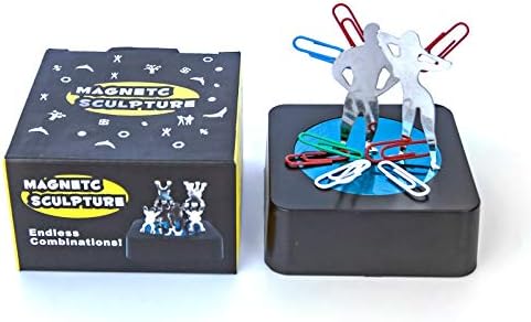eSmart Creative Magnetic Sculpture Memorial Collectible Office Desk Souvenir Decor Great Holiday Gift Toy (Male & Female)