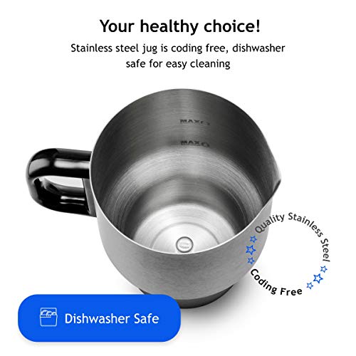 Souvia Automatic Milk Frother and Steamer, Temperature Control