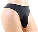 Sissy Pouch Panties Lingerie Men's lace brikini Briefs Girlie Underwear Sexy for Men (L, Black)
