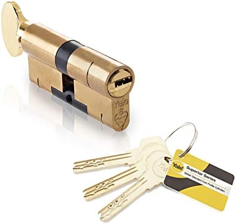 Yale Superior Euro Thumbturn Cylinder 30/30 60mm Brass