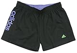 Adidas Big Girl's Striped Roll Over Shorts