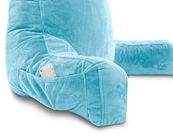 Husband Pillow XXL Carolina Blue Backrest with