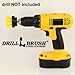 Household Power Scrubber Cordless Drill Battery Operated Bathroom and Tile Scrub Brush