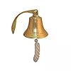 Brass-Ship-Hanging-Bell-Nautical-4-ships-solid-decor-bells-wall-boat-marine