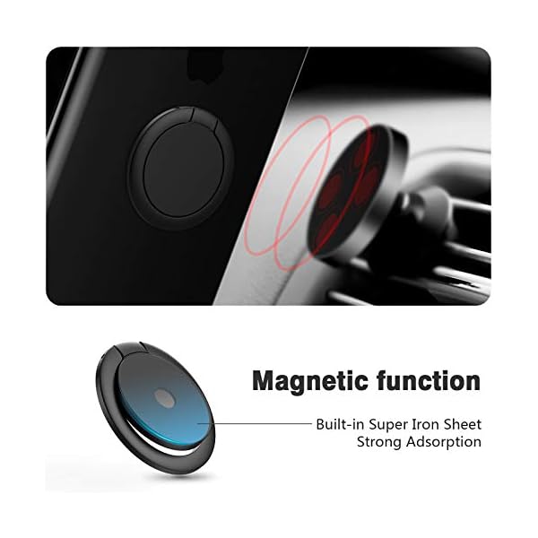 Allengel-Cell-Phone-Ring-Holder-Matte-Metal-Finger-Phone-Ring-Grip-Stand-for-Magnetic-Car-Mount-Compatible-with-All-Smartphones-Matte-Black Allengel-Cell-Phone-Ring-Holder-Matte-Metal-Finger-Phone-Ring-Grip-Stand-for-Magnetic-Car-Mount-Compatible-with-All-Smartphones-Matte-Black