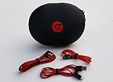 Matte Headphone Case for Beats Monster by Dr. Dre Studio, Wireless Studio, Solo Headphones INCLUDES 3 Accessory Cables (1
