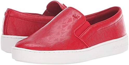 michael kors keaton slip on red