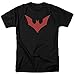 Trevco Men's Batman Beyond Short Sleeve T-Shirt, Logo Black, X-Large