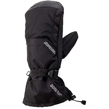 Gordini Men's Gore-Tex Gauntlet Mitts, Black X-Large