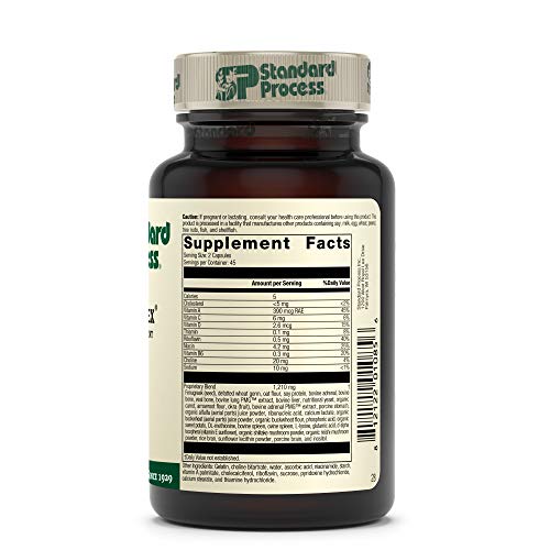 Standard Process Emphaplex Whole Food Lungs Supplement Lung Support