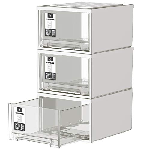 Amazon Com Nndq 3 Stacking Drawer Stackable Cube Organizer