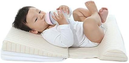 Junbaby Cale De Lit Oreiller Dormir Lit Incline Pour Refroidissement Matelas D Allaitement 3 Options De Levage Pour Soulagement Du Refroidissement De Bebe Large Beige Amazon Fr Cuisine Maison