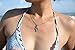 Lovely Cat Tail Pet Lover Silver Crystal Iced Out Heart Pendant Perfect I Love You Necklace Jewelry Gift