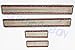 OLIKE for Honda HR-V HRV 2015 2016 2017 2018 2019 2020 Car Stainless Steel Door Sill Scuff Plate Guard Sills Protector Trim