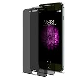 [2 Pack] iPhone 6 Plus / 6s Plus Privacy Screen Protector, GPROVA [Anti Spy][Anti-Glare][Anti-Fingerprint][Anti-Scratch] No Bubble Ballistic Tempered Glass HD 2.5D Curve Edge Screen Protector 5.5"