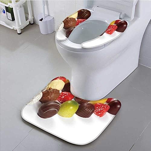 Jiahonghome The Toilet Condom Photo ssorted Truffles pralines and Liqueur Filled Chocolates in Bathroom Accessories