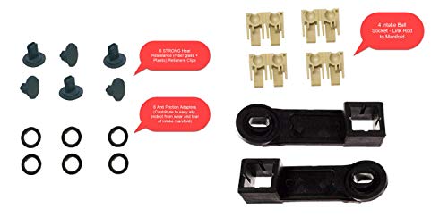Mercedes Sprinter E320 E350 GL320 GL350 ML320 ML350 R320 R350 BlueTec CDI OM642 Intake Manifold Swirl Runner Connecting Rods Sensor pickup Diesel 3.0L V6 Repair Kit