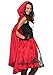 Leg Avenue Women's Costume, Red, Large