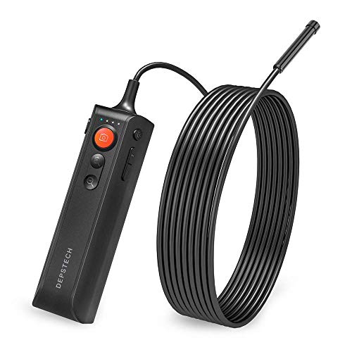 DEPSTECH Wireless Endoscope, 5.0MP UltraThin HD Borescope, Zoomable