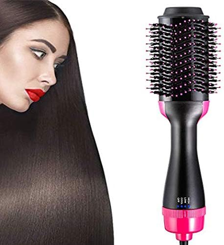 Sabuy One Step Hair Dryer Styler and Volumizer - Multifunctional Hot Air Straightener Comb with Negative Ions – Reduces Frizz and Static Design with Anti-Burn Feature