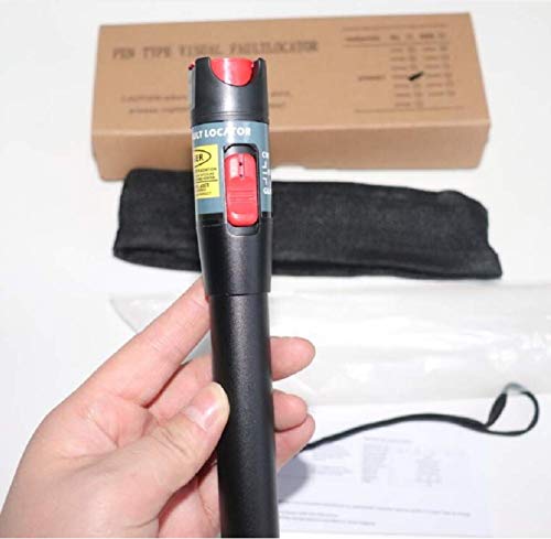 30mW FTTH Fiber Optic Tester Pen Type Red Light optical fiber Light 30mW Visual Fault Locator Optical Cable Tester 30Km Range