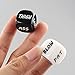 joyce555 2Pcs Best Sex Dice Couple Game Adult Naughty Toy Funny Party Club Honeymoon Posture Dirty Dice Game for Women Men Black+Whitethumb 3