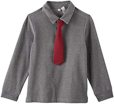 Nissen ニッセン フォーマル フォーマルウェア フォーマルワンピース 卒園 入学 ネクタイ付き鹿の子ポロシャツ 男の子 ベビー服 子供服