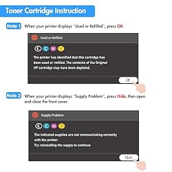 218A 218X Toner Cartridges 4 Pack: Set Compatible