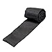 Soft Satin Eye Mask Blindfold Comfortable Sleeping Masks for Women (Black)