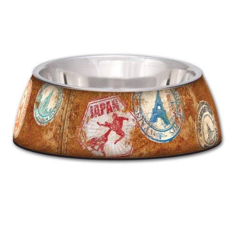 UPC 842982071124, Loving Pets World Traveler Milano Bowl for Dogs and Cats, Small