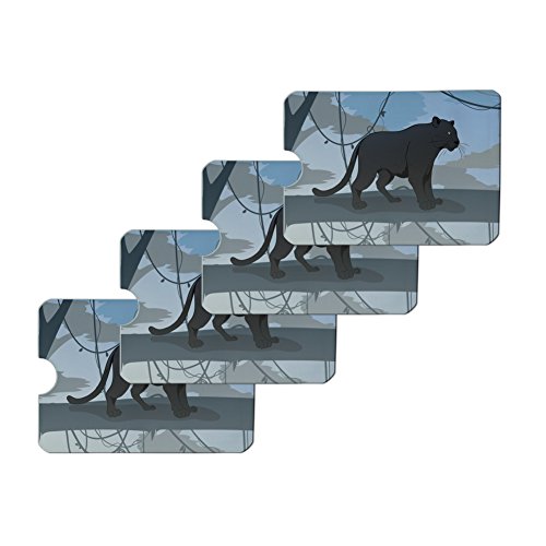 Black Panther Leopard Jaguar Forest Credit Card Rfid Blocker Holder | Desertcart Brunei Black Panther Leopard Jaguar Forest Credit Card Rfid Blocker Holder | Desertcart Brunei