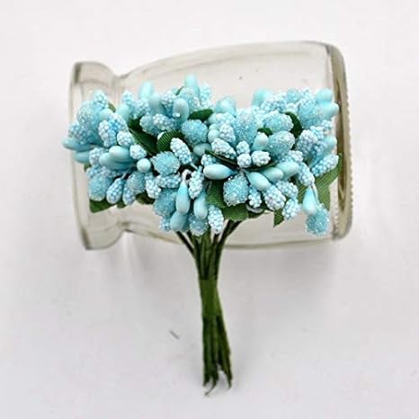 Buy Soledi 12pcs Pearl Berry Artificial Stamen Flower Home