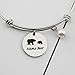 KUIYAI Sweet Family Mama Bear Necklace Bracelet Bangle Gift for Mothers Grandma