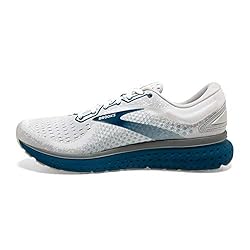Brooks Glycerin 18 White/Grey/Poseidon 14 D