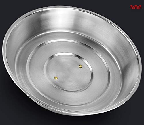 RunTo Griddle Accessories 12 Inch Round Stainless Steel Basting Cover - Cheese Melting Dome and Steaming Cover, Best for Use in Flat Top Griddle Grill Cooking Indoor or Outdoor - Thumbnail 2