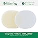 FilterBuy Shark NV80 Foam & Felt Filter Replacement Kit, Part # XFF80. Designed to fit Shark Navigator Pro Upright Vacuum Models NV80, UV420 & NV70.