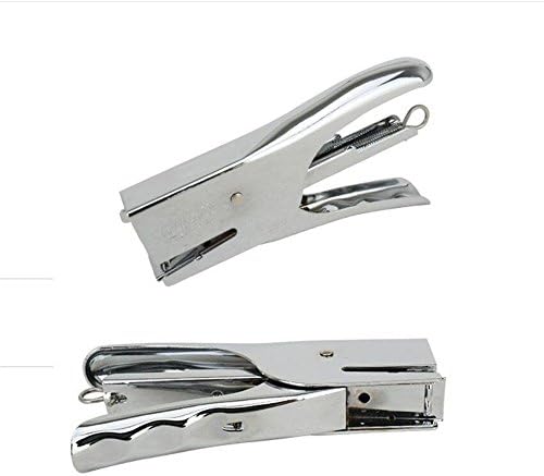 Autumn Water Plier Stapler Manual Metal Hand Stapler Stapling 20 Sheets Hand saving Stapler mini stationary officesupplies y