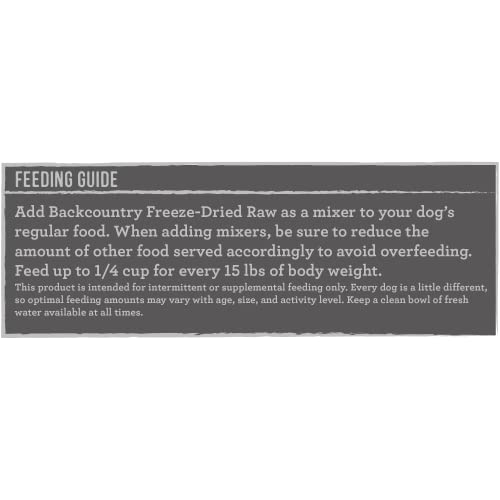 Merrick Backcountry Freeze Dried Raw Grain Free Dry Dog Food Meal