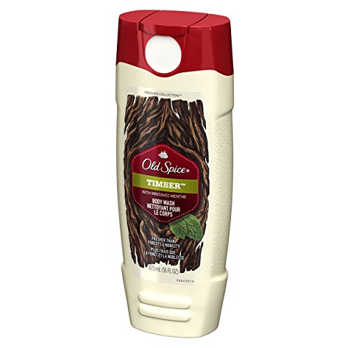 Old Spice Fresher Collection Mens Body Wash, Timber, 16 Fluid Ounce