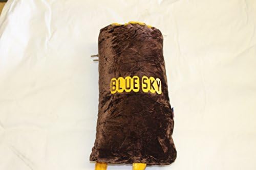 15" Brown Luxury Velvet Padded Pipe Bag Bong Shisha Tube Hookah Backpack, USA