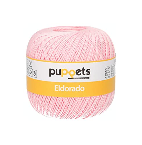 Puppets Hilo de Ganchillo, 100% algodón, 7510, onesize