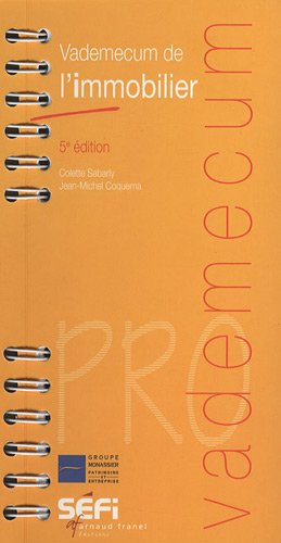 Vademecum de l'immobilier
