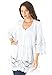 Women's Plus Size Illusion Lace Shirt