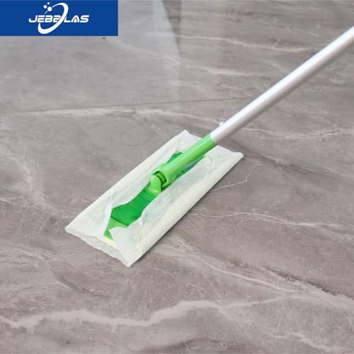 JEBBLAS Dry Mop Refills Disposable Sweeper Dusting Cloths Dry Sweeping Cloth Hardwood Floor Mop Cleaner Cloth Refill Dry Mopping Pads Wipes for Floor Mop(White, 30x 22cm,120Count)