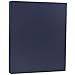 JAM PAPER Matte 80lb Cardstock - 8.5 x 11 Size Coverstock - 216 gsm - Navy Blue - 50 Sheets/Pack